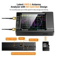 thumbnail image 2 of 2.8 Inch VNA-H Vector Network Antenna Analyzer 10KHz-1.5GHz MF HF VHF UHF With SD Card Slot V3.6 Version Spectrum Analyzer ,Avoid Switching Noise, 2 of 6