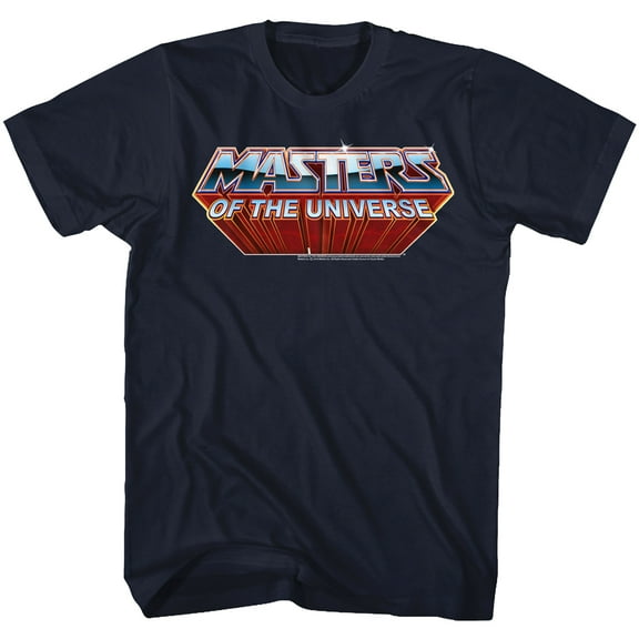 Masters of the Universe Logo Navy Adult T-Shirt