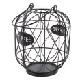 thumbnail image 1 of Coffee Pod Organizer, Coffee Capsule Storage Basket, Coffee Pod Holder with Weighted Base and Handle Design, Iron Cage Type, for Kitchen Countertop, 1 of 7