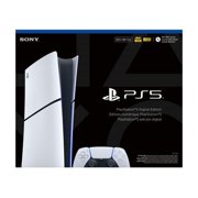 PlayStation 5 Digital Edition + PlayStation 5 DualSense Wireless Controller Starlight Blue - Includes PS5 Console & DualSense Controller - 16GB RAM - 825GB SSD - Custom Integrated I/O - Up to 120fp...