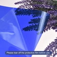 thumbnail image 4 of Window Film, Glass Sun Blocking, Heat Control Self Adhesive Blue Window Tint, 9.8x1.97ft for Home Office, 4 of 6