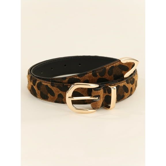 AURARMLET Leopard Belt Women: Wide Waist Belt For Jeans & Dresses - Rustic Couture Style Waistband For Casual Outfits & Vintage-Inspired Looks