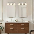 thumbnail image 3 of Eurus Home 3-Light Dimmable Brushed Nickel Vanity Light Fixture, 3 of 5