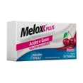 thumbnail image 2 of Antiácido Melox Plus acción eficaz sabor cereza 50 tabletas masticables, 2 of 4