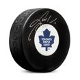 thumbnail image 1 of Gary Leeman Autographié Toronto Maple Leafs Retro Logo Rondelle, 1 of 2