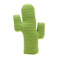 thumbnail image 1 of POINTERTECK 1Pc Creative Hand-woven Cactus Throw Pillow Delicate Plant Shaped  Design Kids Huggable Pillow, 1 of 6
