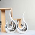 thumbnail image 2 of 2Pcs Modern Ceramic Statue Figurine Sculpture for Home Coffee Table Ornament, 2 of 9
