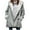 Gray2, variant on SHTXOZHI Women's Fleece Lined Coats Winter Warm Hooded Jackets Thick Outerwear with Pockets