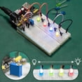 thumbnail image 4 of Kit de Condensateur à Résistants, Kit de Composants Électroniques Haute Fiabilité Module d'Alimentation Multifonctionnel pour Projets Électriques DIY, 4 of 7