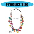 thumbnail image 3 of Trendy Bohemian Necklace with Coconuts Shell and Beads Colorful Designs for a Unique Fashion Statement Pieces, 3 of 8