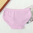 thumbnail image 5 of TAIAOJING Toddler Solid Color Comfortable Breathable Child Briefs Lovely Baby Underwear 3-8years, 5 of 7