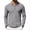Dark Gray, variant on Men's Relaxed Fit Solid Color Lapel Casual Business Long Sleeve Polo Shirt for Men Made of Linen Blend Breathable Comfortable Navy L