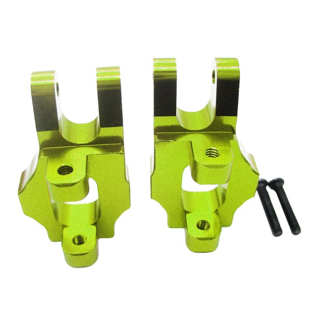 Portador de Cubo C de Aleación de Aluminio Accesorios de Repuesto para Modelo de Camión Rastreador Radiocontrol 1/12 Verde Sunnimix Portador de cubo de aluminio C