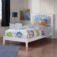 thumbnail image 1 of Mission Twin Bed in White, 1 of 9