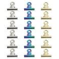 18pcs Nail Extension Clip Stainless Steel Pinching Fixing Clamp Paper