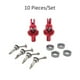 thumbnail image 4 of Ounissouiy 1/28 Control remoto coche Metal diferencial actualizaciones modificación eje de transmisión Kit reemplazo pieza DIY rodamiento accesorios Kits de construcción modelo Rojo Ounissouiy FN009996-02B, 4 of 6