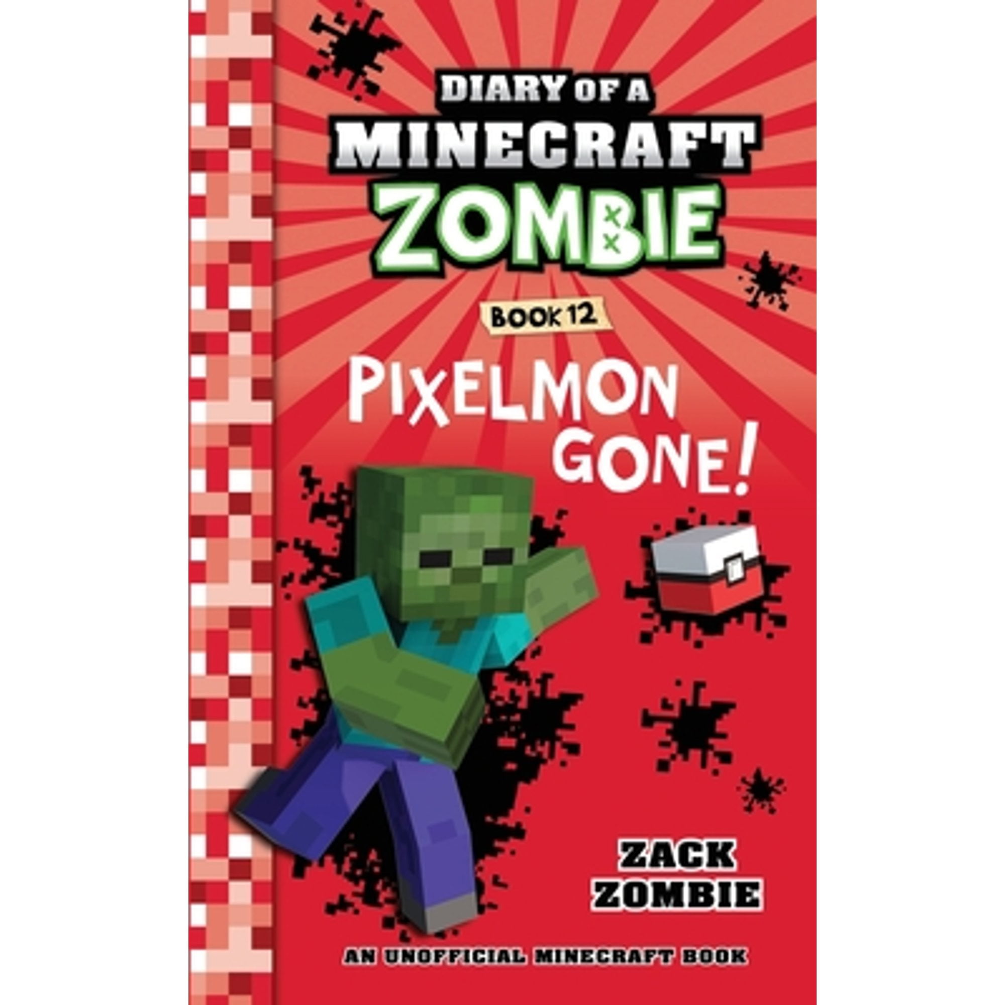 Pre-Owned Diary of a Minecraft Zombie, Book 12: Pixelmon Gone! (Paperback) by Zack Zombie