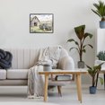 thumbnail image 3 of Stupell Industries Farmhouse Spring Orchard and Truck Black Framed Giclee Art, 14 x 11, by Tabz Jones, 3 of 8