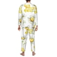 thumbnail image 5 of Kll Sweet Honey Sleepwear Mens Flannel Pajamas,Long Cotton Pj Set, 5 of 9