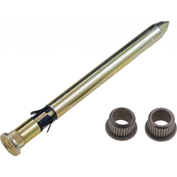 KarParts360 For GMC Sonoma 1991 1992 1993 Door Hinge Pin And Bushing Kit | Steel Pin | Steel and Cooper Bushing | 0.49 Inches Bushing Outside Diameter | Replacement For 12338015, 14066728