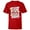 Red, variant on Disney Mickey Mouse & Pals Christmas Celebrate with Friends - Short Sleeve T-Shirt for Kids - Customized-White