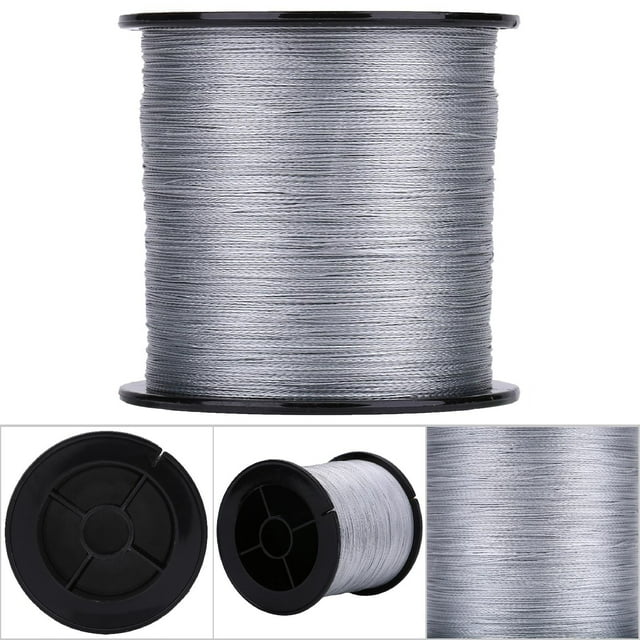 500m Braided Fishing Line,4 Strands Super Strong PE Braided Line Multi Filament Fish Rope Cord For Sea Fishing Ice Fishing