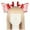 H-Red1197, variant on FEIFLY Women Christmas Reindeer Headband Cute Deer Headwear For Anime Conventions And Festive Accessories Solid Color Festival Clothing