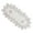 TwoColor lace, variant on Decorative Coffee Table Cover Polyester Fabric Embroidery Lace Trim Tablecloth Easy Maintenance Home Decors Essential