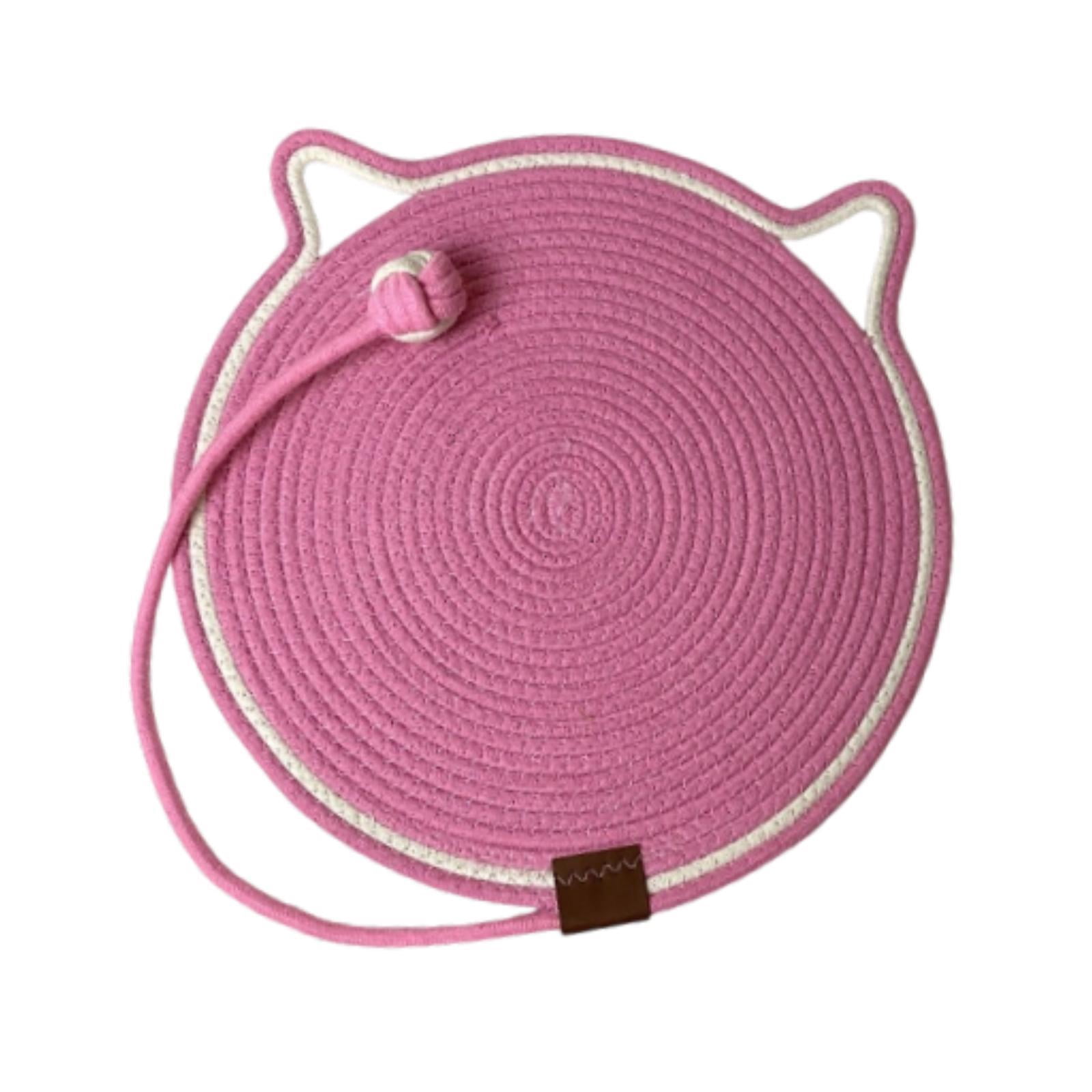 Bvdfgk Cat Scratch Mat Anti Slip Claws Cat Scratching Pad for Rug Bed Sofa