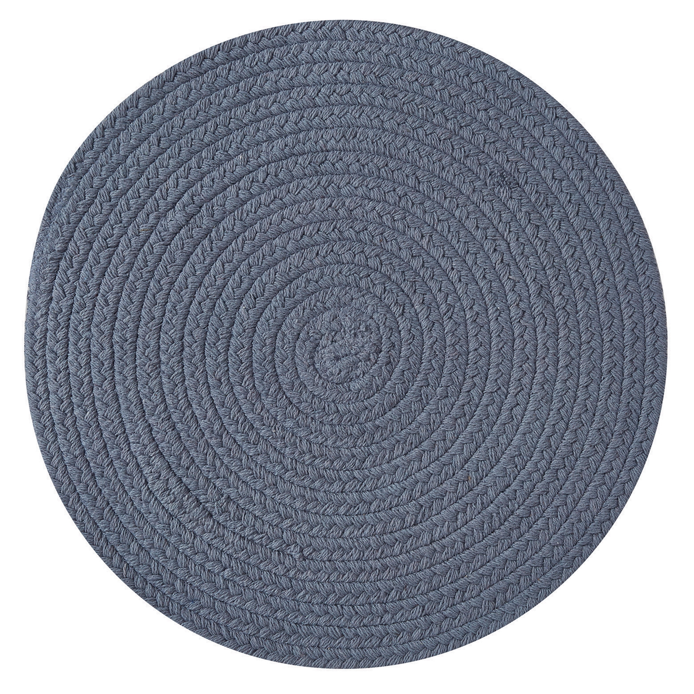 Split P Marine Blue Essex Round Placemat Set of 4