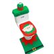 thumbnail image 1 of 3 Piezas Funda de Asiento de Inodoro de Navidad Decoraciones Navideñas Tapa de Inodoro para Tanque y Alfombrilla de Baño Juego de Decoración, Decoración de Fiesta (Elfo de Navidad) Rojo Verde, 1 of 5