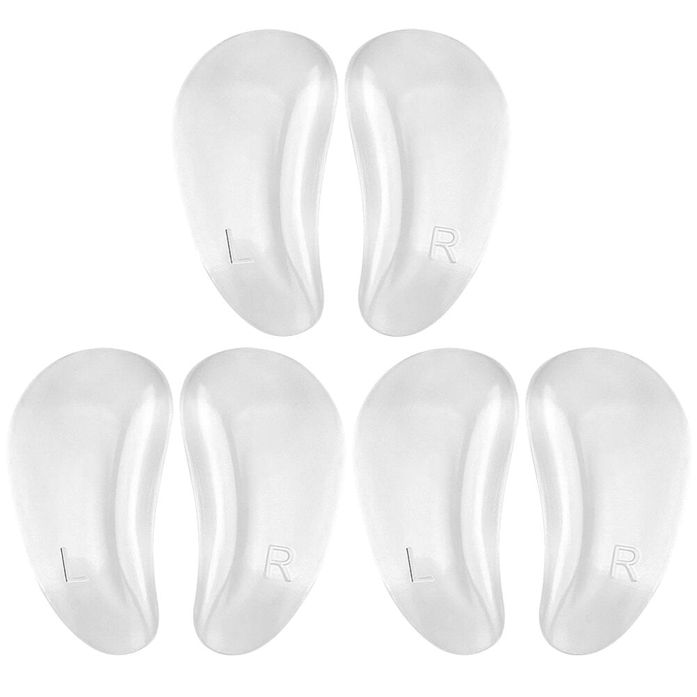 3 Pairs Gel Arch Support Cushions Arch Support Insoles Adhesive Arch ...