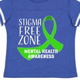 thumbnail image 4 of Inktastic Stigma Free Zone Mental Health Awareness Boys or Girls Toddler T-Shirt, 4 of 5