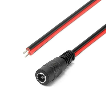 Cmple - CCTV Female Power Lead Cable Connector for Security (Best Home Security Leads)