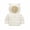 Beige, variant on Toddler Unisex Solid Color Zip Hooded Padded Jacket, Warm Windproof Long Sleeve Coat for Winter Baby Boys Girls Casual Daily Thick Outerwear Beige 2-3 Years