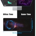thumbnail image 2 of Mouse Pad,Abstract Space Desk Mat for Desktop,Desk Pad with Non-Slip Base and Stitched Edge,Extended Mousepad for Office and Home 35.4X15.7 Inch, 2 of 6