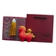 thumbnail image 2 of Estatua de caballo decorativa para la oficina, pequeña figura de caballo para la sala de estar. Caja de lingotes con rayas rojas, 2 of 9