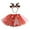 Red, variant on Girls Skirts Kids Layered Party Mesh Tulle Tutu Skirts Polka Dot Rainbow Color Matching Ballet Skirts Hairclip Set Sweet Girl Versatile Short Skirt Size 9-11 Years Dark Green