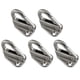 thumbnail image 3 of Gancho para guardabarros marino, repuestos universales, clip resistente para guardabarros de barco 5 piezas, 3 of 8