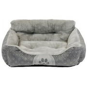Vibrant Life Lounger Pet Bed, 21" x 17", Small, Teal