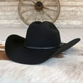 thumbnail image 4 of Stetson Red Rocks 3X Black Felt Cowboy Hat, 4 of 7
