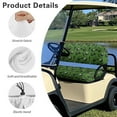 thumbnail image 6 of Uorisanigo Golf Element Pattern Golf Cart Seat Cushion Anti-Slip Golf Cart Seat Covers Funny Elastic Seat Backrest and Seat Covers Cool in Summer and Warm in Winter, 6 of 7