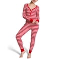 thumbnail image 1 of Conjunto de pijama Victoria's Secret PINK - Mono térmico para mujer, 1 of 6