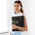 thumbnail image 6 of Butterflies Golden 3 Ring Binders 1.5 inch Hardcover File Folders with Interior Pockets A4 Size Organizer for School Office Hospital Set of 2, 6 of 8