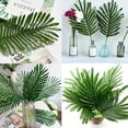 Labakihah Artificial Flowers Hawaiian Tropical Theme 36Pcs Artificial Decoration Party Leaf