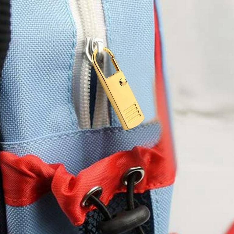 Zipper Replacement: x4 Replacement Zipper Pull Tab. Use as Luggage Zipper  Pulls Replacement, Zipper Hook for Bags & Suitcase Zipper Pull Replacement.