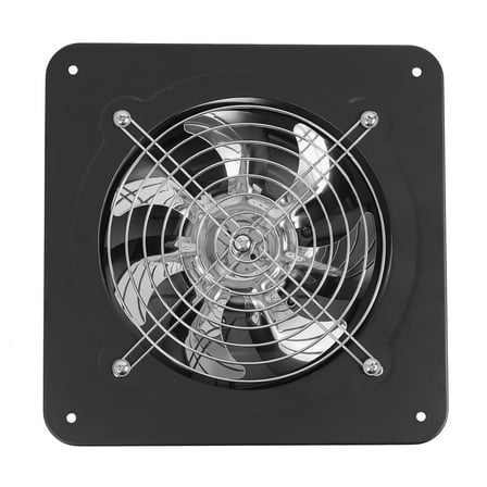 7'' Exhaust Fan Wall Mounted Bathroom Kitchen Ventilation Extractor Fan Air Blower 2600RPM