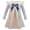 Dress+T-shirt, variant on Girls Classic Fashion Doll Costume Dress with Striped T-Shirt Halloween Dress Up Cosplay Outfit