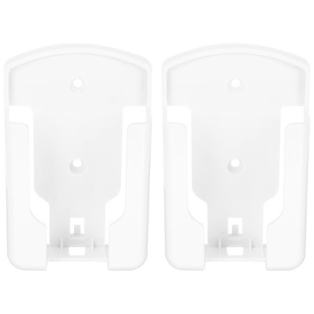 Raindrops Remote Controller Holder Stand Wall Mounting Plastic 2Pcs