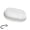 White, variant on Lightweight Travel Bag for Headphone Storage with Reinforced Zipper